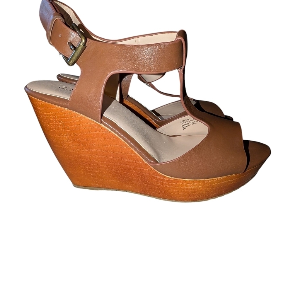 G.I.L.I. Women's Tan Leather Sandals